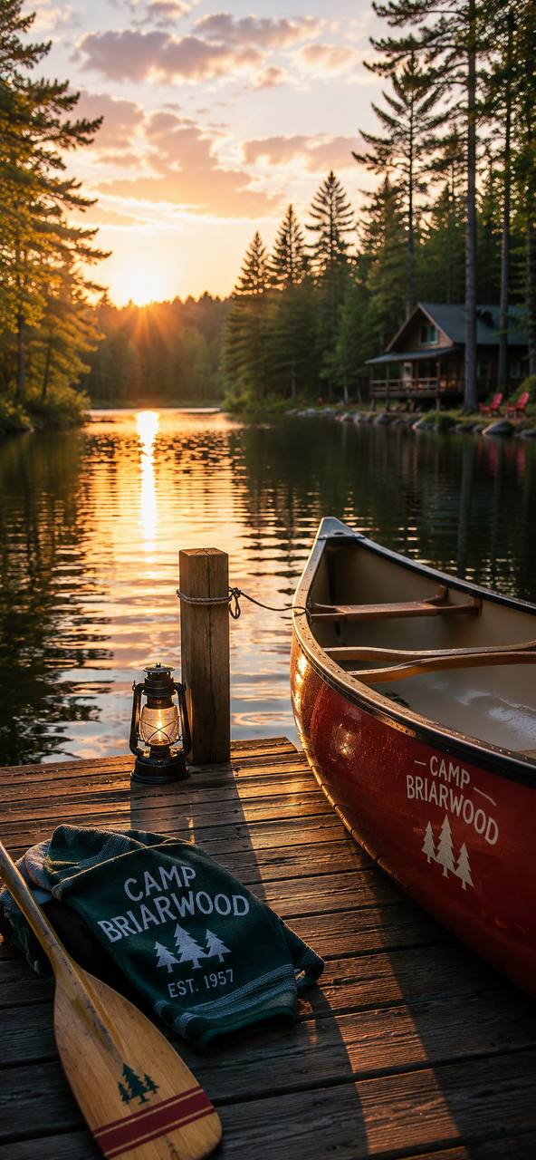 Preview of Canoe & Lantern wallpaper